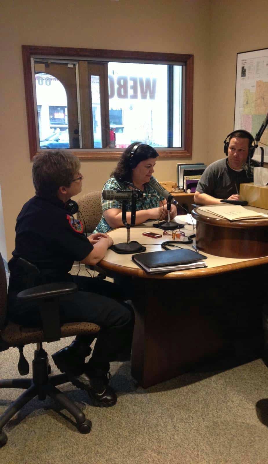 OPD Chief Vinti and Trustee Morris