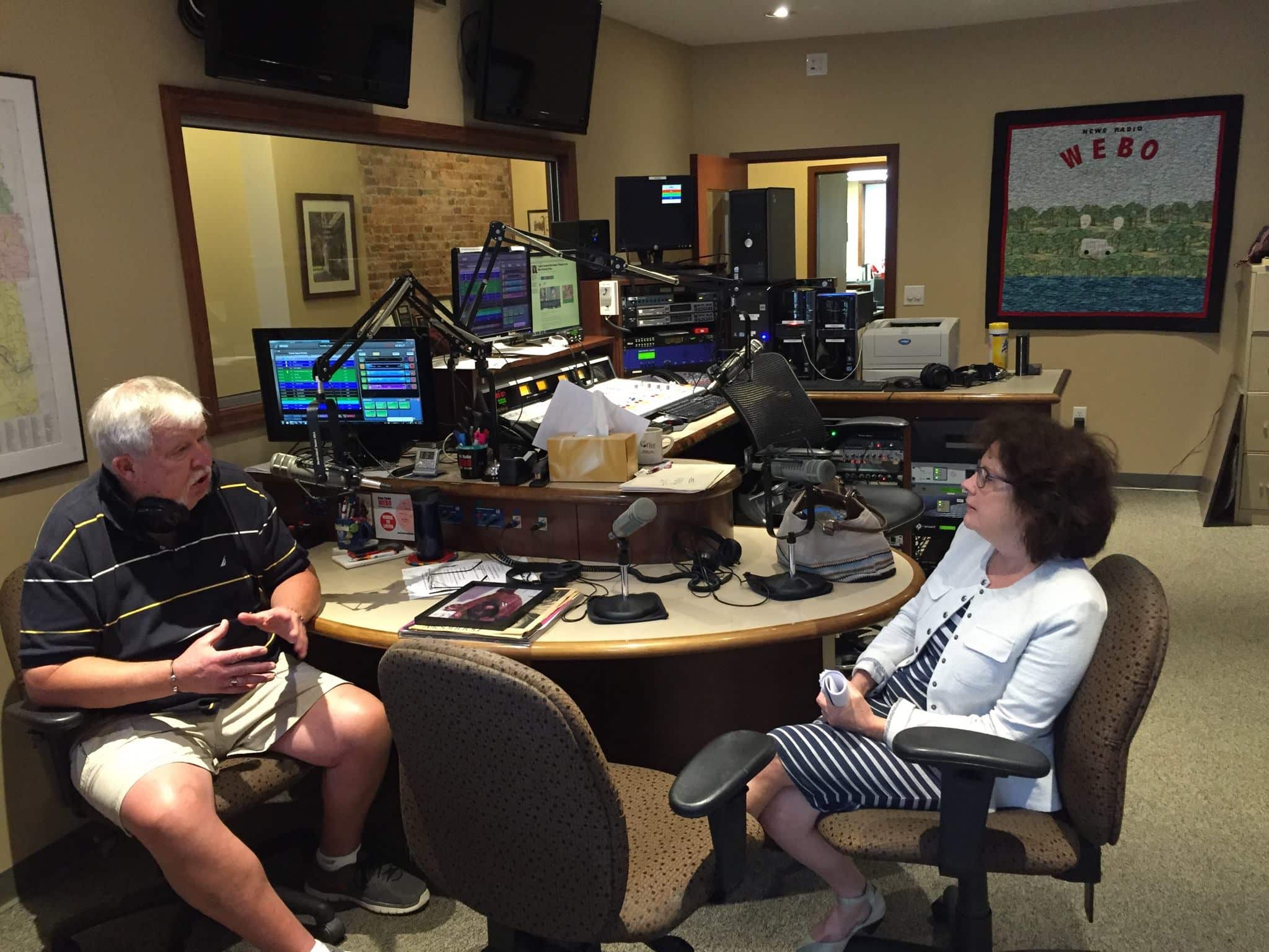 Coughlin & Gerhart joins us on WEBO Morning Show