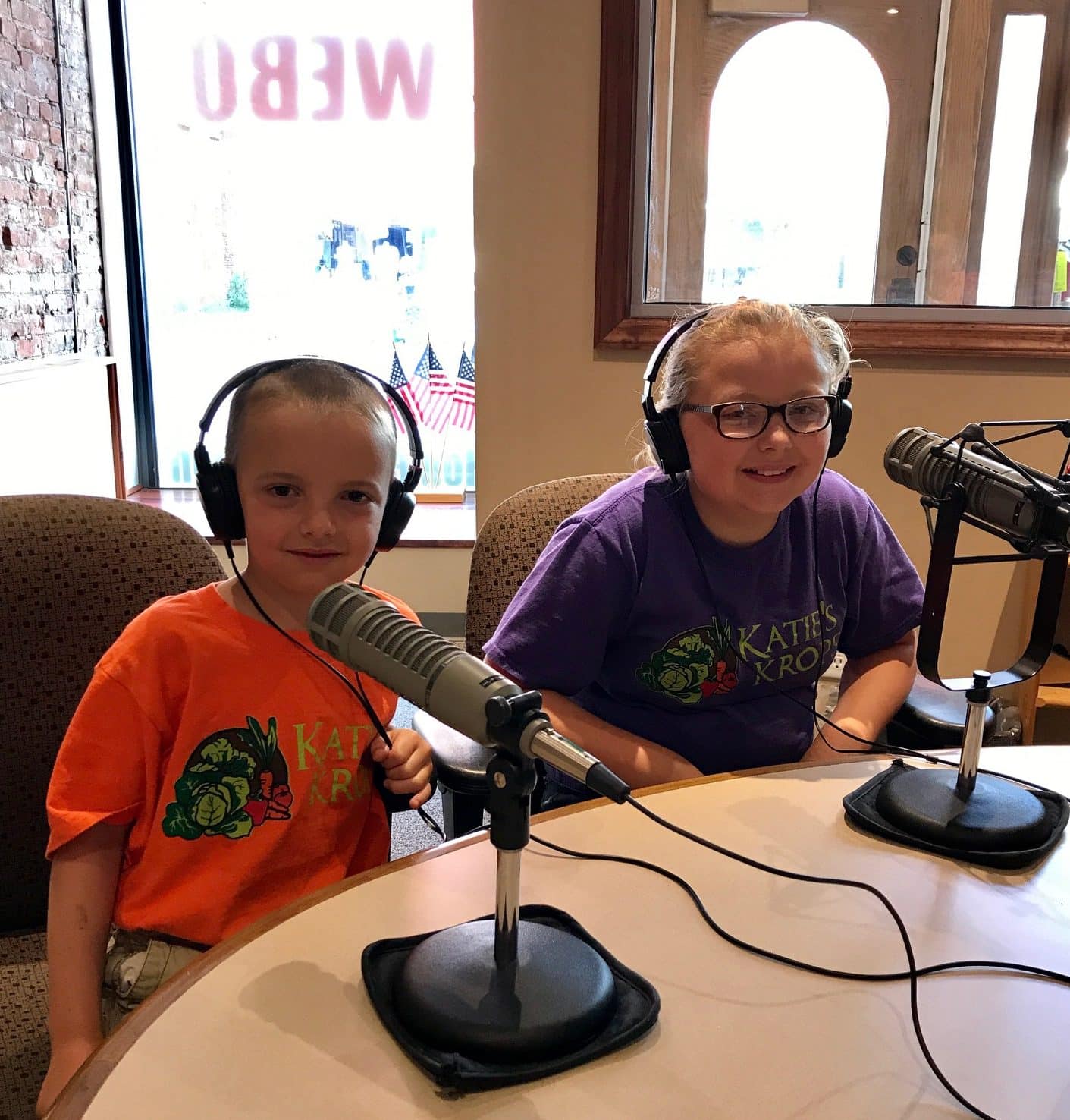 Emily and Jaxon Bidwell on WEBO