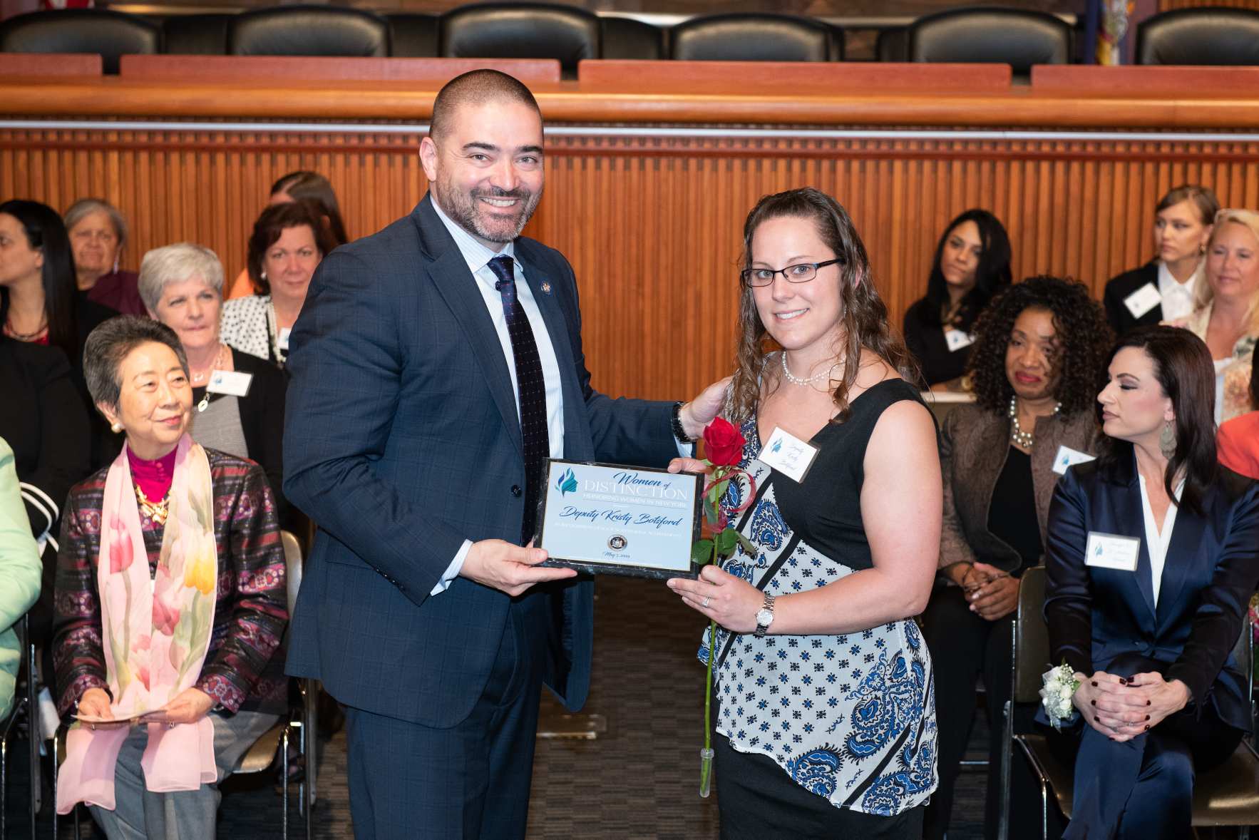 Injured Broome Deputy Botsford Named ‘Woman of Distinction’