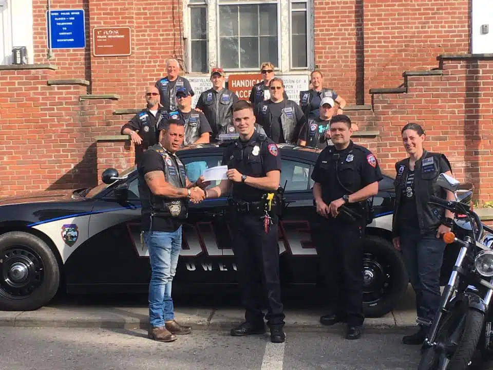‘Blue Brothers’ Honor Owego Police Officers Killed on Duty