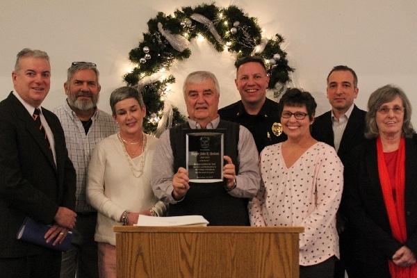 Bertoni Honored for 12 Years in Office as Endicott’s Mayor