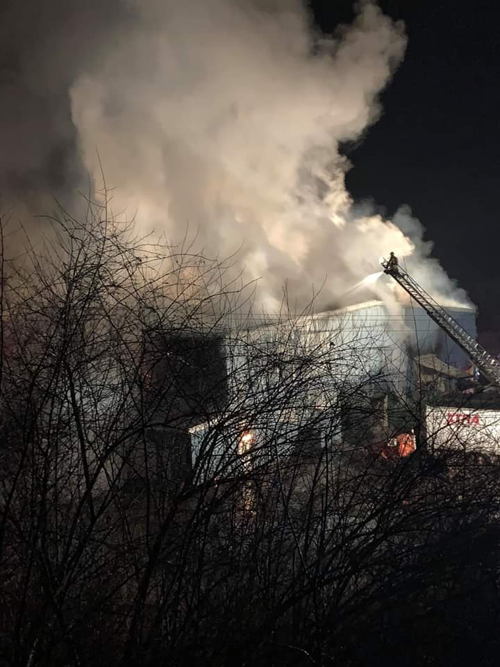 Watch Video When WEBO Went Live at Taylor Garbage Fire