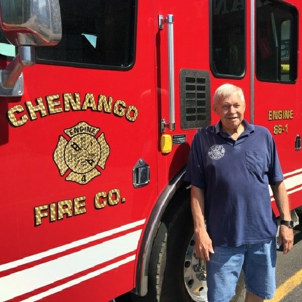 Chenango Man on Dialysis Still Reports for Duty at Fire Department