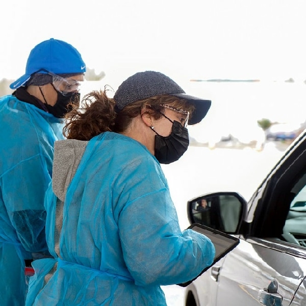 Waverly Area Yellow Focus Zone: Rapid COVID-19 Testing Lab Set Up this Week