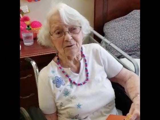 Happy Birthday: River View Manor Resident Celebrates 100th Birthday Party