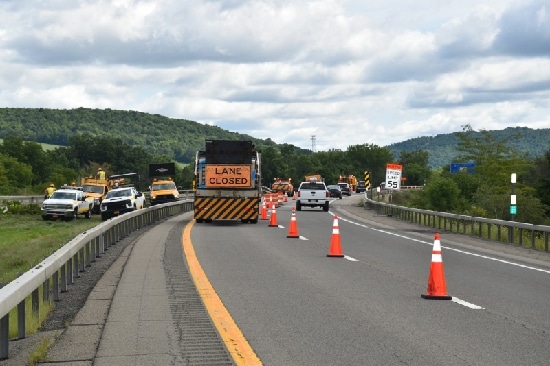 Operation Hardhat: State Troopers Issue 19 Tickets in Tioga County Work Zone