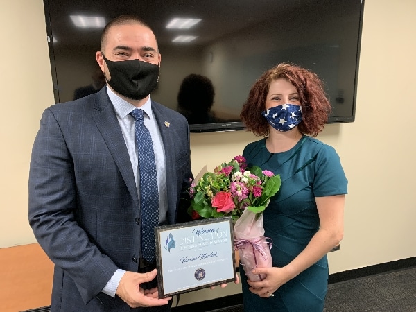Akshar Honors Hospital Heroes’ Vanessa Moschak as 2020 Woman of Distinction