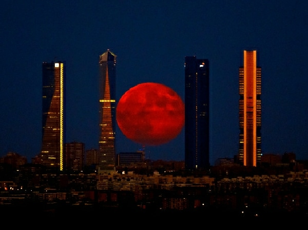 Halloween Night: Perfect for Rare Spooky Blue Moon to Illuminate the Night