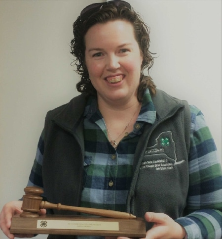 Tioga County CCE Educator Concludes Year as President of 4-H Educators