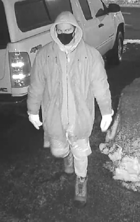Do You Know this Person who is a Suspect in Snowblower Theft? Call Endwell State Police