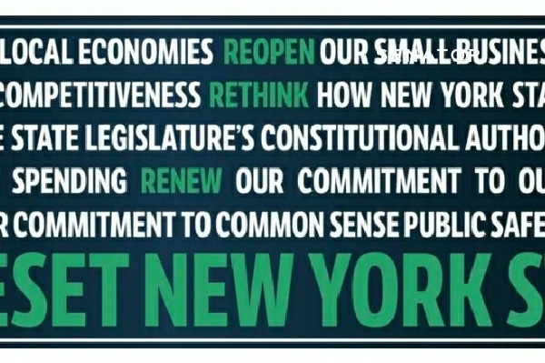 Sen. Akshar and Republican Conference Announces “Reset New York State” Plan