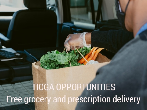 Tioga Opportunities offers free groceries and prescriptions deliveries to Tioga residents