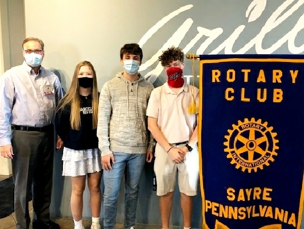 Sayre Rotary names 11th grade essay contest winners from Sayre High School