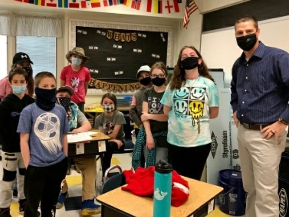 PA Rep. Owlett shows Westfield Elementary School students how government works