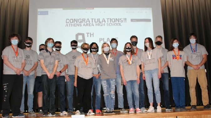 Athens Area High School breaks into Top 10 in state Science Olympiad Competition