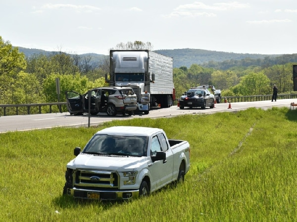 Two people in serious condition at Robert Packer after crash on Route 17 near Waverly