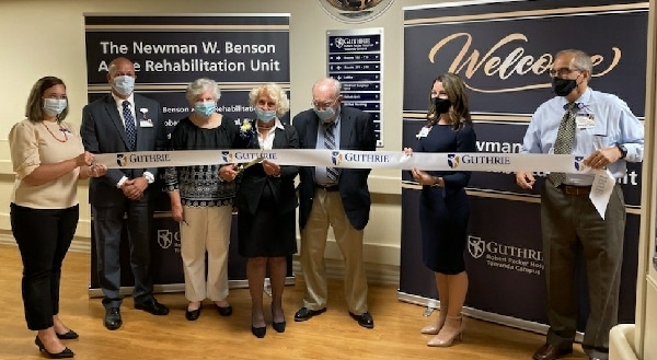 Guthrie opens Newman W. Benson Acute Rehab Unit at Packer Hospital in Towanda
