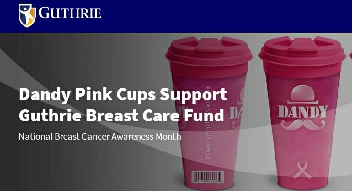 “Dandy Pink Cups for the Cure” Support Guthrie Breast Cancer Fund