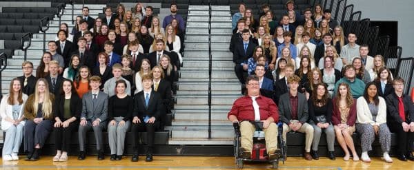 Fifty-Six AAHS Students Inducted into Rho Kappa Chapter