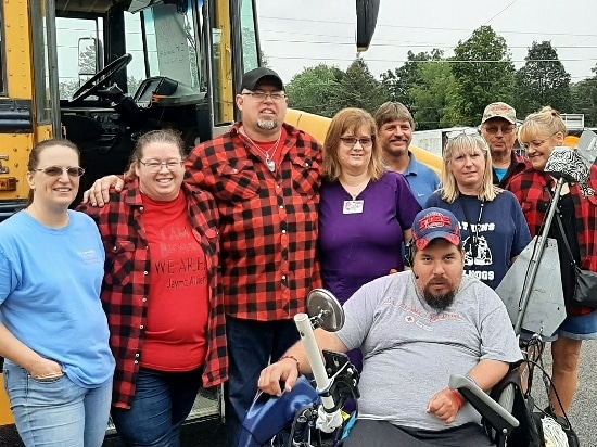 School bus of donated food coming to CHOP in Towanda Saturday