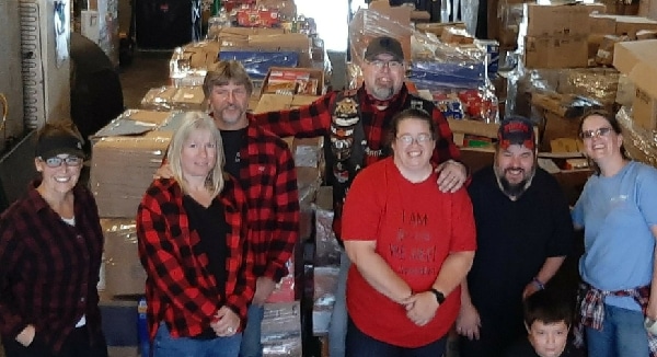 Bradford: Bus load of food donated to Child Hunger Outreach Partners