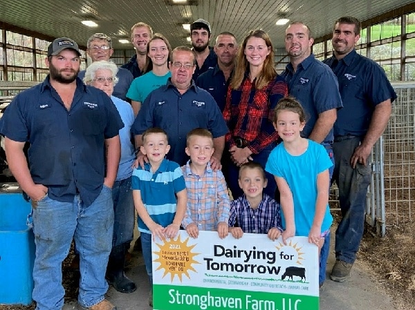 Tioga County farm receives award from dairy association for protecting waterways