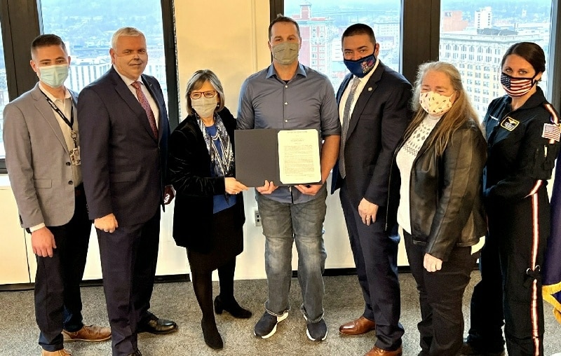 Southern Tier man’s accident prompts law allowing medivac flights to carry blood