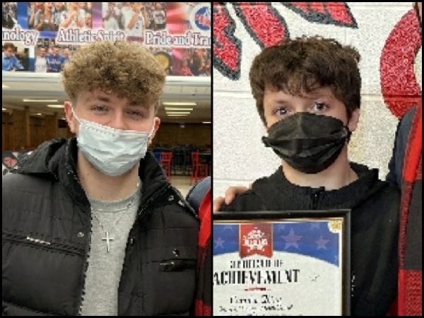 OFA senior student, Newark Valley 7th grader named to Sen. “Akshar’s All-Stars”