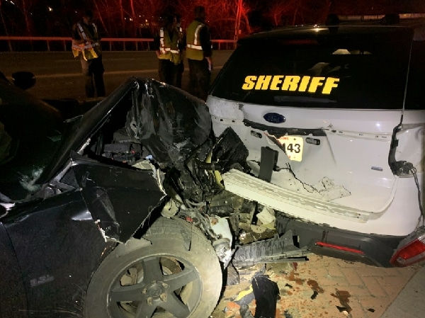 Women charged with DWI after crashing into Broome sheriff’s deputy parked patrol car