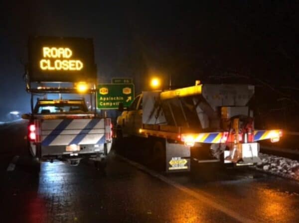 Large machinery removed from unpermitted trailer at Route 17 west Apalachin exit