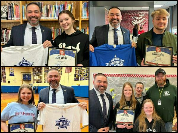 Four Tioga County High School Seniors Named Akshar All-Stars