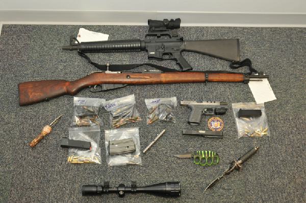 State Police sieze drugs, firearms and weapons from Endicott home; accused jailed