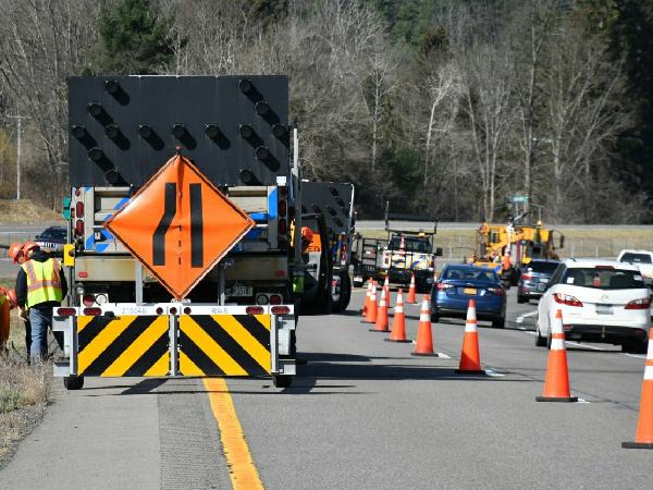 NYS Troopers watch for dangerous driving during Operation Hardhat on Route 17 in Owego