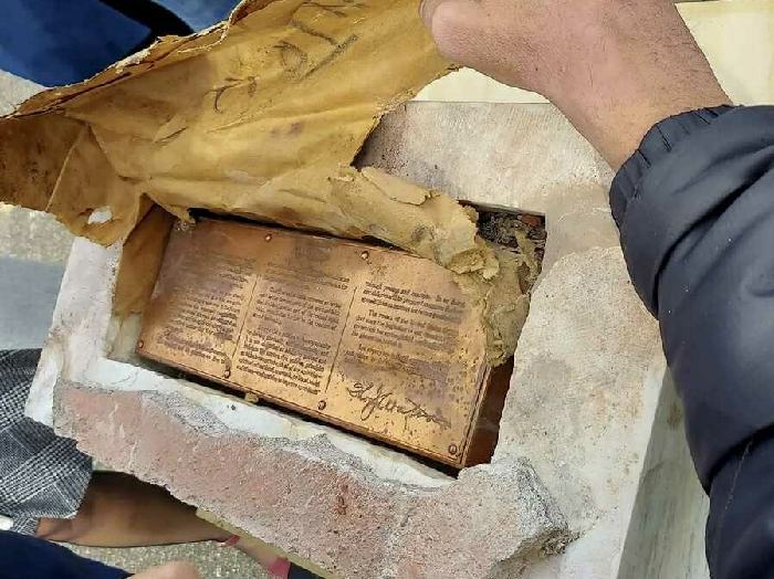 Get an IBM “brick” keepsake as its former Country Club’s walls come tumbling down