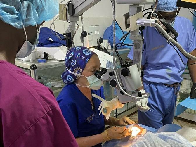 Guthrie ophthalmologist improves eye care at Serabu clinic in underserved Sierra Leone