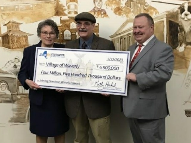 Waverly gets $4.5M grant from new NYS Forward program to aid small communities