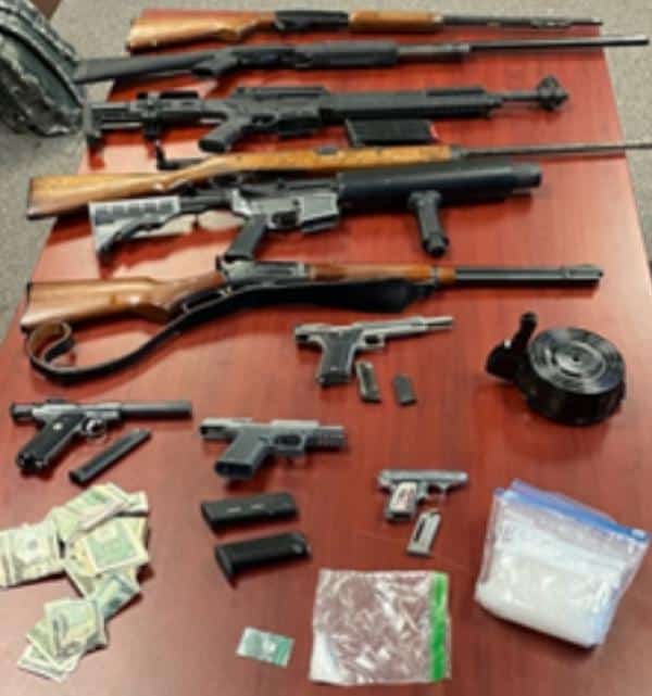 Town of Maine man faces 16 felony narcotics and weapons charges after SIU warrant raid