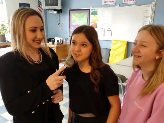Spencer-Van Etten middle schoolers learn about radio, commercials, marketing