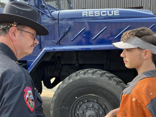 Owego police get three specially-equipped vehicles from BOCES students