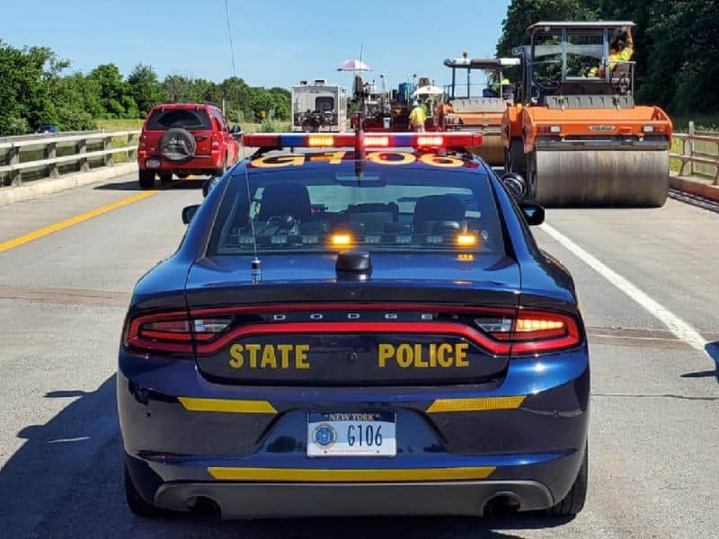New York State Police urge caution driving through summer “Work Zones”