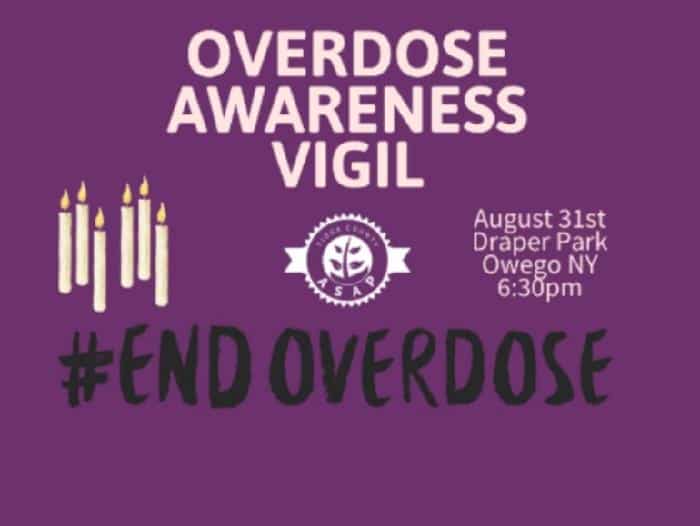 Annual ASAP Overdose Awareness Vigil set for Aug. 31 at Owego’s Draper Park