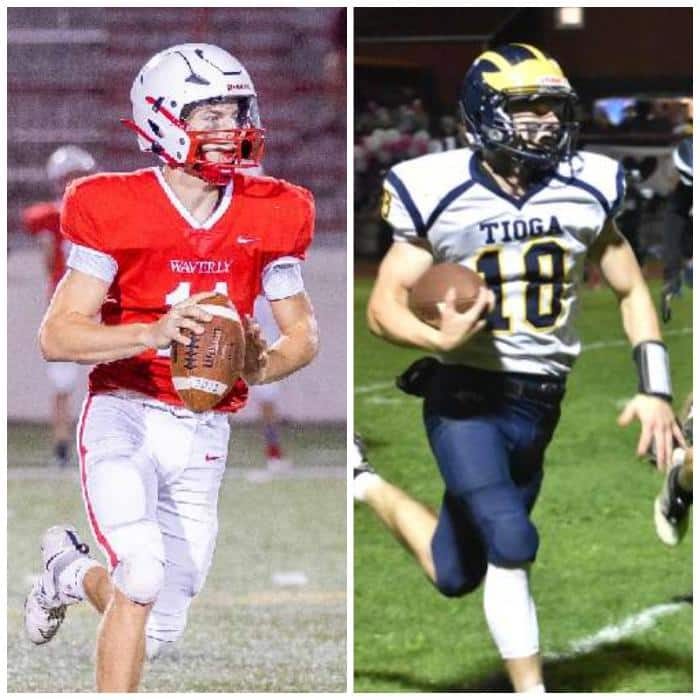 What a BIG game! NY All-State quarterbacks lead Tioga County backyard rivalry