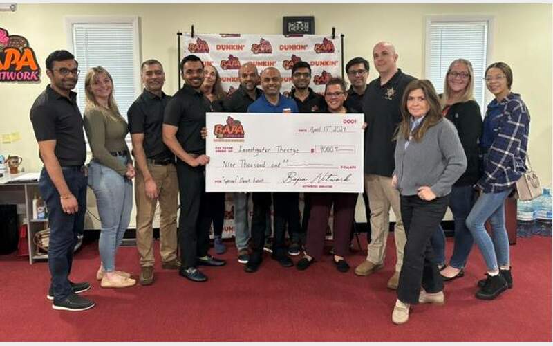 Bapa Network donates $9,000 to injured Chemung County Sheriff’s investigator