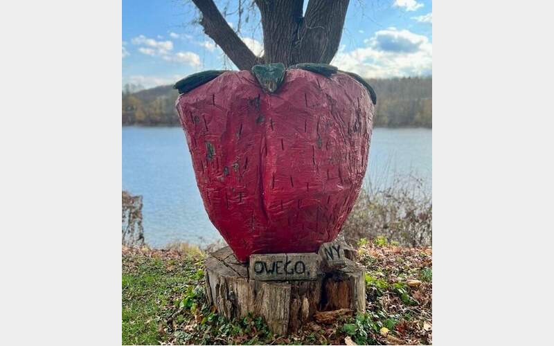 Help rebuild Owego’s iconic Strawberry!