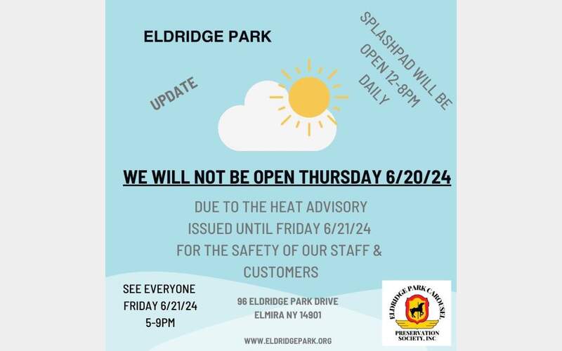 Eldridge Park pushes back Thursday Opening Night festivities