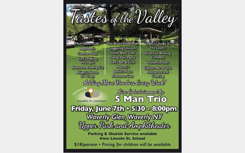 GVCC’s Tastes of the Valley set for Friday at Waverly Glen
