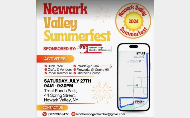 Newark Valley Summerfest set for Saturday