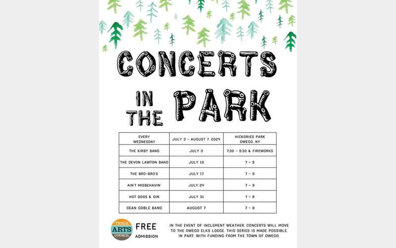 Concerts in the Park return to Hickories on Wednesday
