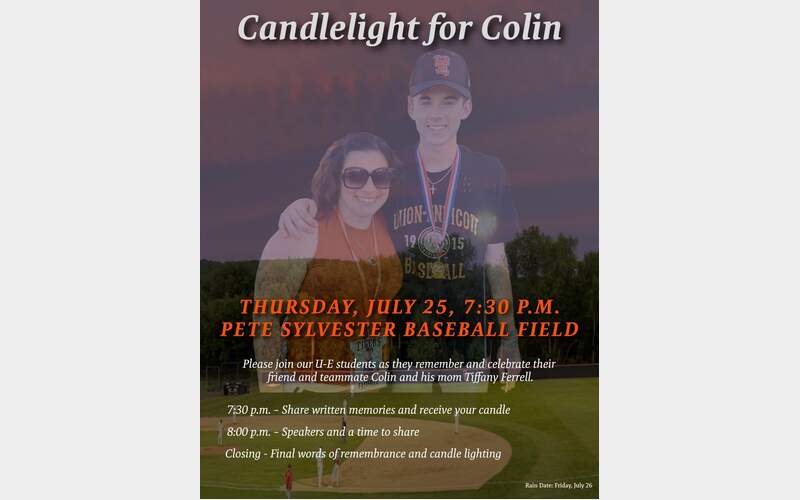 Candlelight vigil to be held Thursday evening in honor of Colin and Tiffany Ferrell